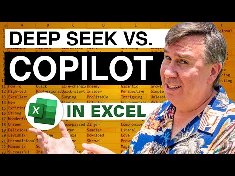 Excel Copilot Versus Deep Seek Head to Head - Episode 2671