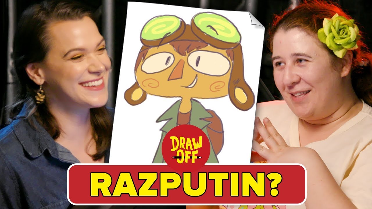 Animator Vs. Cartoonist Draw Characters Based Only On Description Draw Off