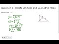 Geometric Mean and Triangle Proportions