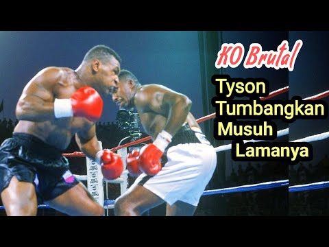 KO Brutal , Mike Tyson Hancurkan Musuh lamanya di amatir .