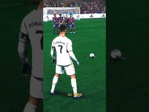 Ronaldo-Messi-Neymar-Mbappe-Bellingham 🥵Skill Goal #viral #ps5 #football #fc24 #gaming