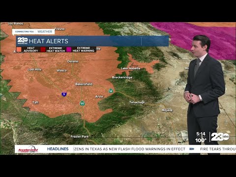 23ABC Evening weather update July 14, 2025