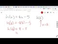 Evaluating Functions: Level 1 Challenge