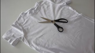 Подсмотрела, как кореянка скупает дешёвые футболки, отрезает воротник и рукава и тоже так сделала