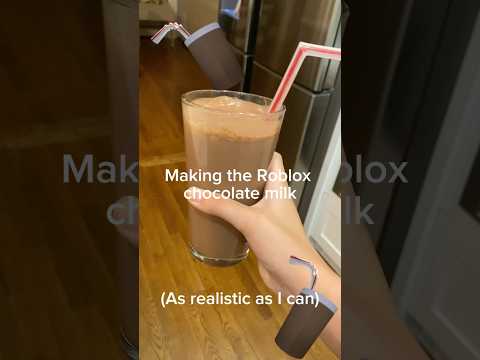 Roblox chocolate milk!! #roblox #nostalgia #chocolatemilk #bloxycola #meme Don’t look at sound!