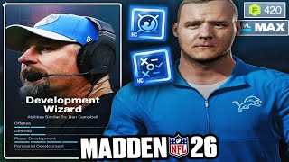 Madden 26 Best Coach Build -- Talent Wizard