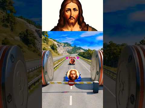 Jesus vs Devil who will win| #jesus #fé #fe #jesús #short #shorts #racing #christian