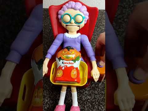 TRICK OR TREAT | don't get Greedy Granny's favorite Chocolate!🍫 #shorts #viral #short