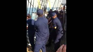 Opsail 2012 Crew of The USCG Eagle