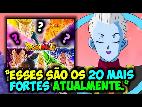 ATUALIZADO! OS 20 MAIS FORTES DE DRAGON BALL (07/2025)
