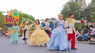 【ついに！完全版のディズニーハーモニーインカラー】 Disney Harmony in Color Tokyo Disneyland 2025年5月12日 東京ディズニーランド　パレード　最前列