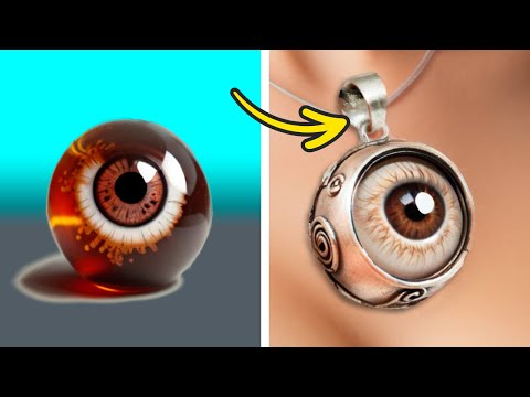 Eye See You Sparkle! ✨ Mesmerizing Jewelry Designs with Eyes