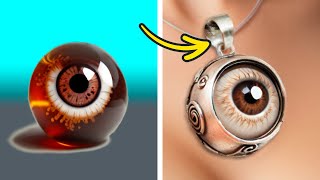 Eye See You Sparkle! ✨ Mesmerizing Jewelry Designs with Eyes