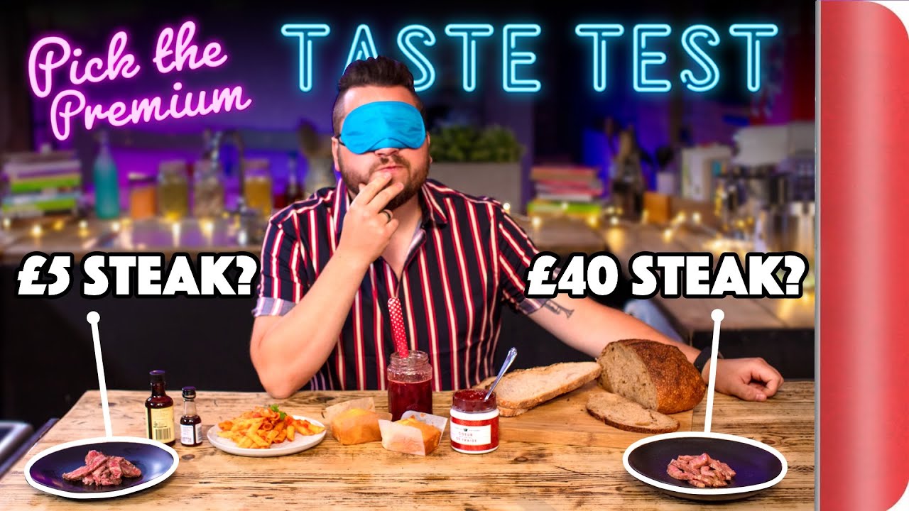 Blind Tasting PREMIUM Ingredients vs BUDGET Ingredients Where Best to Spend Your Money? Ep. 2