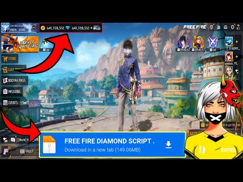 FREE FIRE NEW MOD MENU || UNLIMITED DIAMOND HACK || FF MOD MENU APK