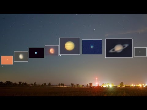 All planets of the Solar System (including Pluto)! - Planet Parade 2022. &nbsp;I caught them all!