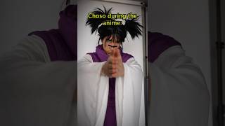Choso during the Anime vs the Opening… #anime #jujutsukaisen #choso