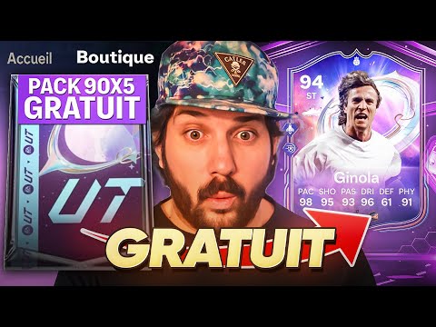 LE PACK 90X4 FUT FANTASY GRATUIT EST INCROYABLE ( JE PACK LE MEILLEUR JOUEUR DU JEU ) ! FC 25