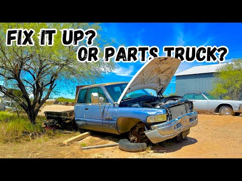 I bought an ABANDONED dodge CUMMINS left in the desert, will it run?