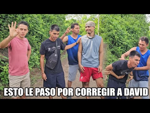 Adolfo corrigió a David y re fue mal por esa correccion.