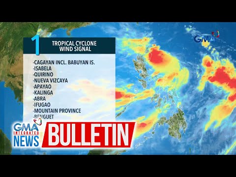 Dahil Sa Bagyong Gener Nakataas Ang Tropical Cyclone Wind Signal Gma