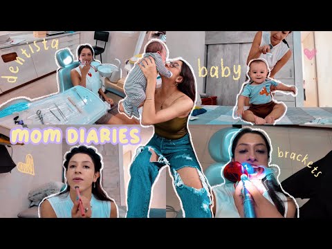 MOM DIARIES: grwm, brackets, outfit! 🐣☁️