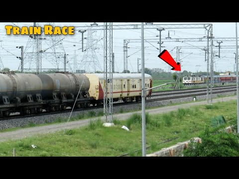 Train Race : Doodh Duronto vs Dayodaya Express | Indian Railway