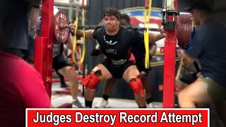Martin Mccabe Attempts World Record Total