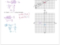Linear Equations and Intercepts