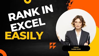How to find Rank in Excel #geography