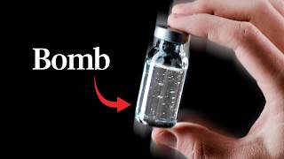 This liquid explodes when shaken