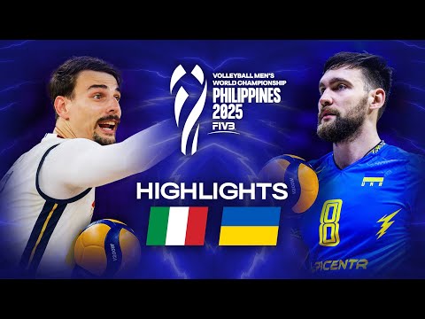 Italy 🇮🇹 vs. Ukraine 🇺🇦 - Highlights | Men