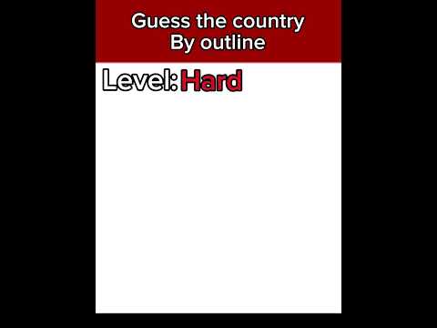 Guess the country by outline 5 #country #shorts