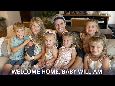 Baby William Comes Home | The Kids Get To Meet Their Brother!