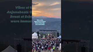 *Alpha 9* played at sunset as part of the incredible @anjunabeats outdoor event at @echomntn