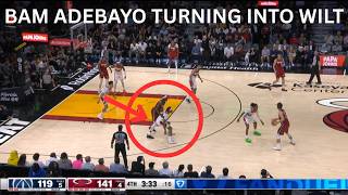 BAM ADEBAYO just became Wilt Chamberlain for a night and dropped 83 points on the WIZARDS