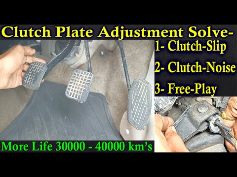 How To Adjust Clutch Slipping At High rpm | क्लच को कैसे अजस्ट करें Solve Clutch Slip & Clutch Noise