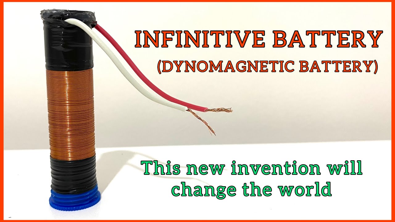 INFINITIVE BATTERY | New Invented DIY Battery | Free Energy.