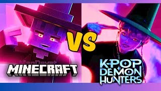 "Your Idol" MINECRAFT VS KPOP Demon Hunters Animation COMPARISON - Fan-Made Animation