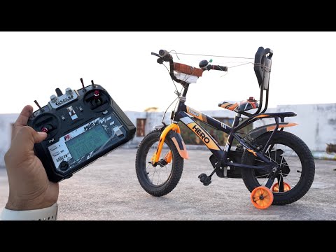 Remote Control Bicycle 🚲 || DEV Ke Experiment || 100% Real