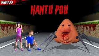 Yuta Mio Didatangi Hantu Pou Mulut nya Penuh D4rah | Sakura School Simulator