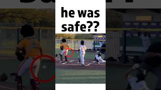 umpire messed up 😬