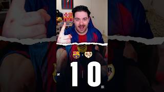 Barça 1-0 Rayo #fcbarcelona #rayovallecano #futbol #shorts