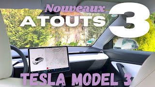 3 nouveaux ATOUTS de la Tesla Model 3