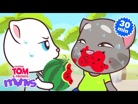 Summertime Problems! ☀️😎 Talking Tom Heroes and Talking Tom & Friends Minis Compilation