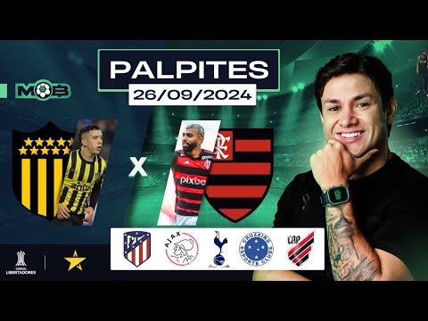 PALPITES DE FUTEBOL PARA O DIA 26 09 2024 + BILHETE PRONTO (QUINTOU NO MUNDO BET)