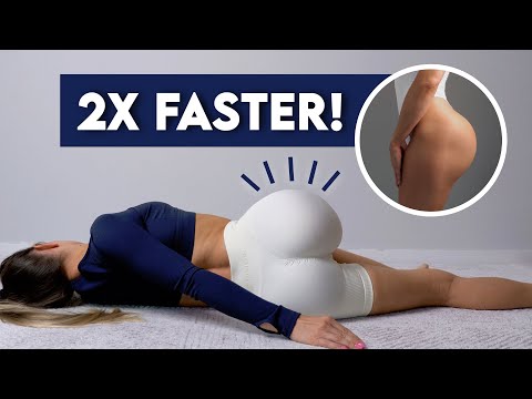 Grow BOOTY 2x FASTER! Pre-Booty Activation & Stretching Routine, Floor Only, No Equipment, At Home