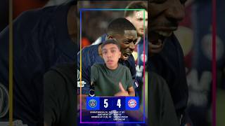 Así termina el psg vs bayern Múnich partidas de ida #psg #bayernmunich #championsleague #uefa