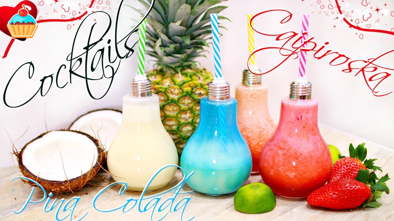 Самый вкусный коктейль в мире! Пина Колада / Pia colada. Caipiroska