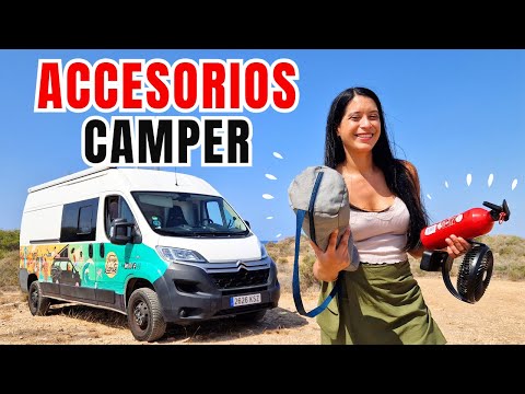 👉25 ACCESORIOS Imprescindibles para FURGONETAS CAMPER y AUTOCARAVANAS 2025 | Vivir y Viajar en Furgo